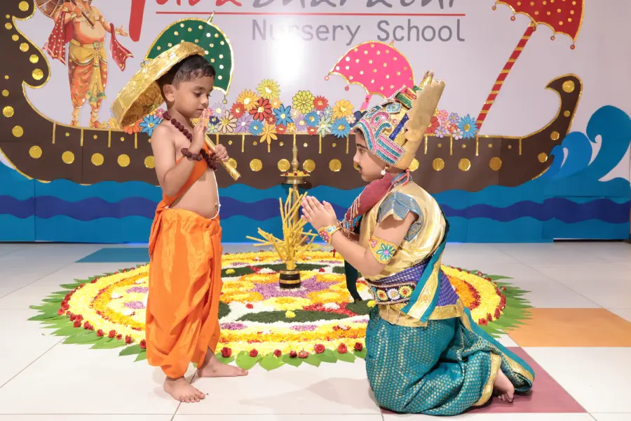 onam celebrations 2024 image - Yuvabharathi Nursery